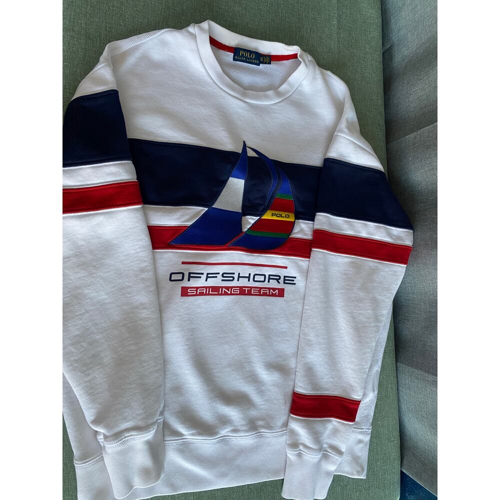 Polo Ralph Lauren Offshore Sailing Team Crewneck Sweatshirt - Size XS - Picture 5 of 9